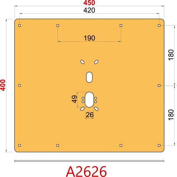 A2626A-MISURE